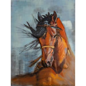 3D Metal Wall Art - Horse M0250