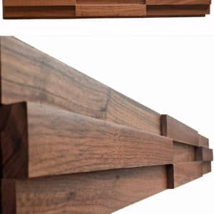 American Walnut Wood Panel-W18 Block