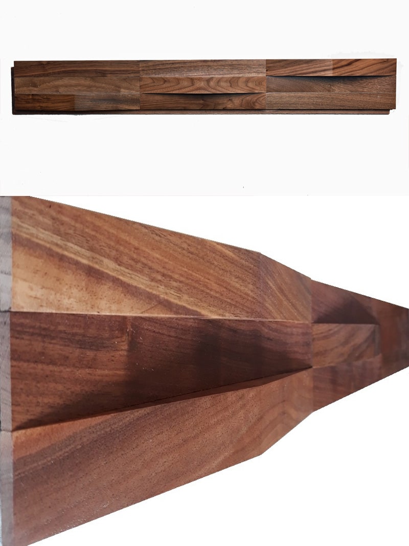 American Walnut Wood Panel-w21 Slope