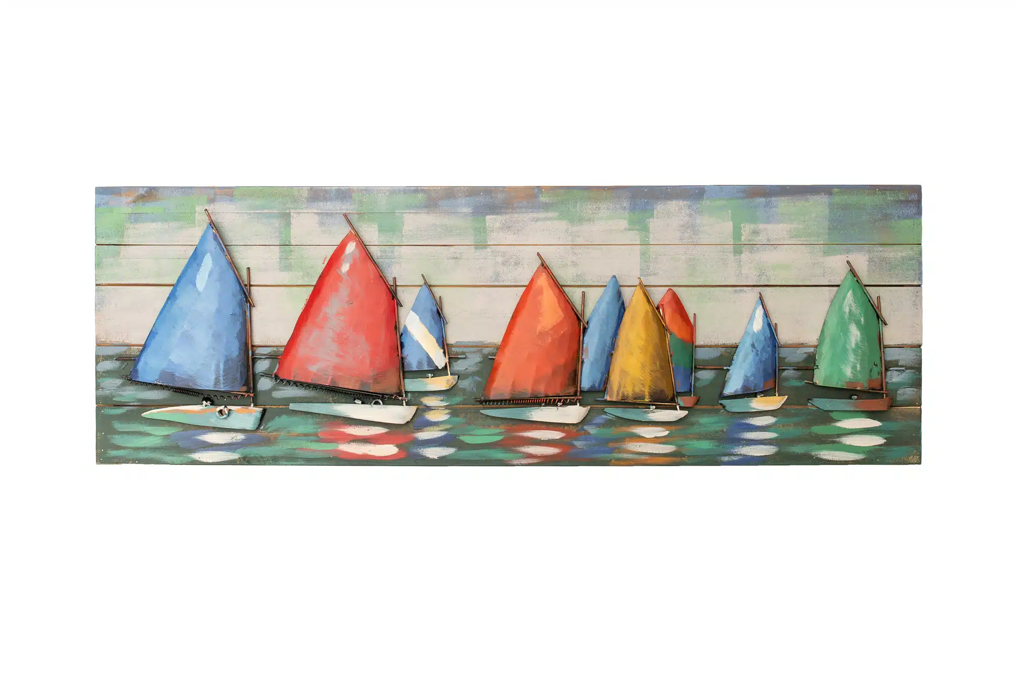 wall 3d sailboat