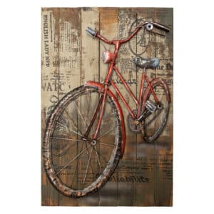 3D Metal Wall Art - Bicycle GC10043