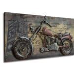 2019-Motorcycle 3d metal wall art_3