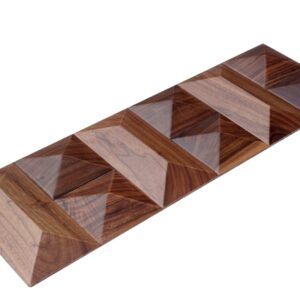 American Walnut Wood Panel-Pyramid W26